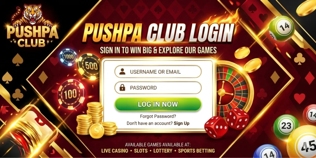 Pushpa Club Login